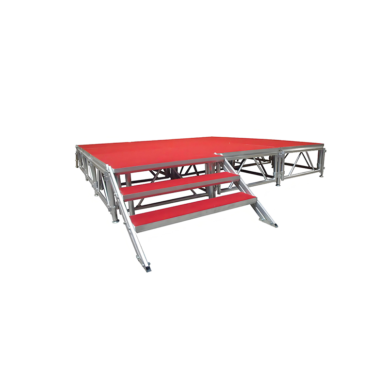 Quick Assembly Demountable Stage Solution