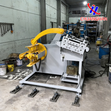 Sistema de nivelación y desenrollador de bobinas de automatización periférica
