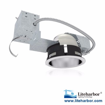 6 Inch Horizontal Remodel Compact 2800K-6500K Fluorescent Architectural Housing