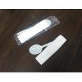 Napkin and plastic Spoon Set