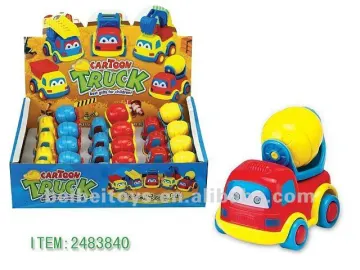 Mini Friction Cartoon Truck / Friction Power Baby Toy Car