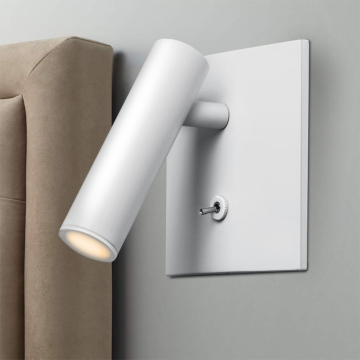 Lampada a parete a parete da letto moderna rotabile per camera da letto per camera da letto e camere d'albergo