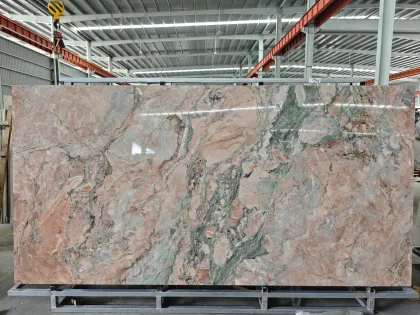 Polished Four Seasons Spring sintered stone porcelain slab