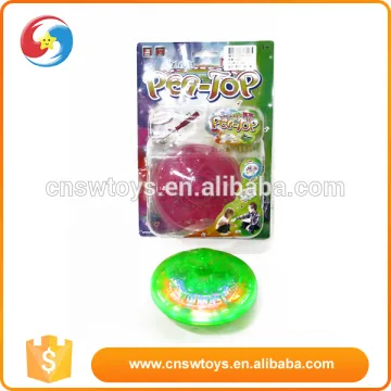 toy manufacture spinning top with music and light