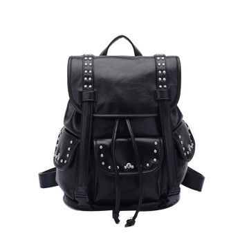 Fashion backpack made of PU