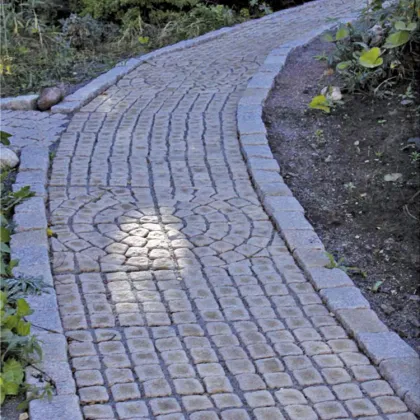 Yellow Granite Inter Lock Paving Stones - HZY-75-T G682 Pavestone for Gardens