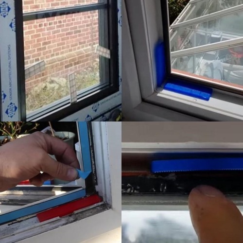 Horseshoe Shim Window Packer Plastic Flat Packers