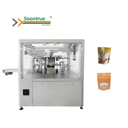 Fully Automatic Ziploc Pre-made Doypack Bag Powder Filling Packing Machine Suppliers