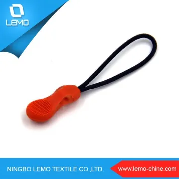 lemo Rubber Zipper Puller, Metal Zipper Puller for Garment