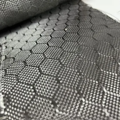 Toray T300 3K Carbon Fiber Cloth: Honeycomb Hexagon Patterned Carbon Fiber Fabric