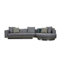 Luxury Modern Italian Living Room Furniture Home Furniture Large Set Fabric Sofa Set Furniture Living Room Minimalist Modern