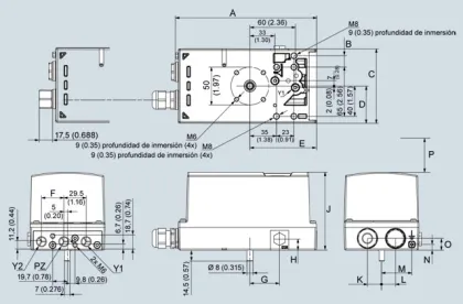 SIPART PS2 Smart Electropneumatic Positioner 6DR5210-0EG00-0AA0 - Siemens
