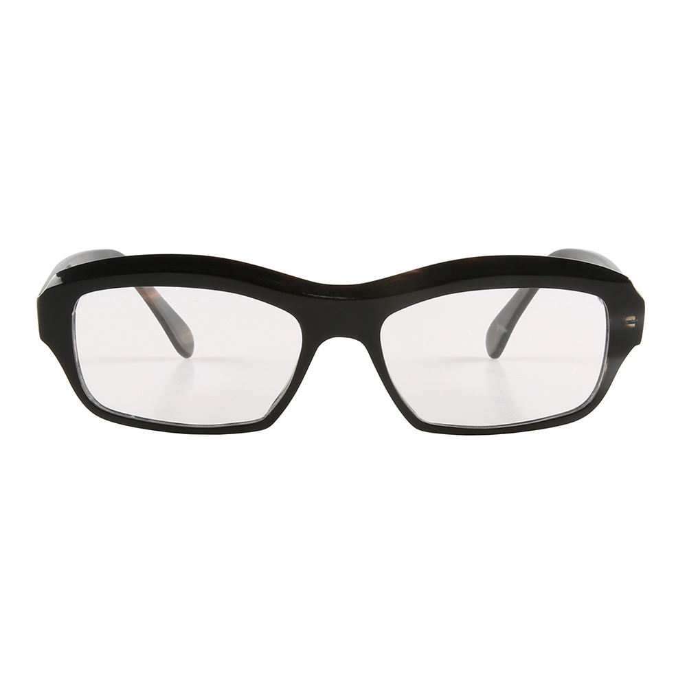 Black Buffalo Horn Custom Eyeglass Frames