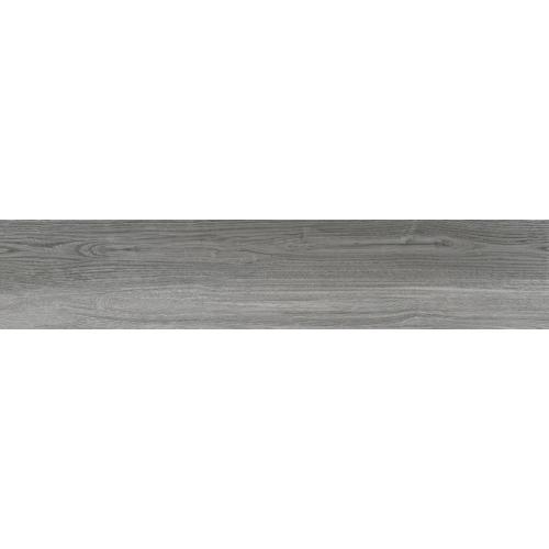 Piastrelle smaltate in legno color grigio con finitura opaca 200x1000 mm