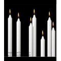 Bright white candle paraffin vax mateiral gör