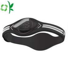 Kundenspezifisches Silikon Balance Energy Power Armband mit Ionen