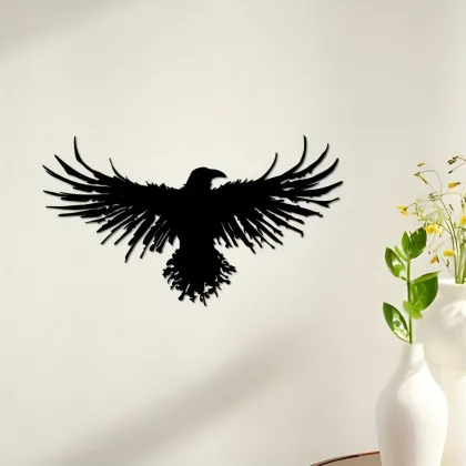 Dynamic Flying Eagle Sticker for Hood