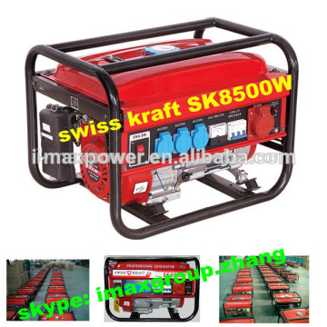 2500w 6500w 8500w swiss kraft generator/ 8500w gasoline generator