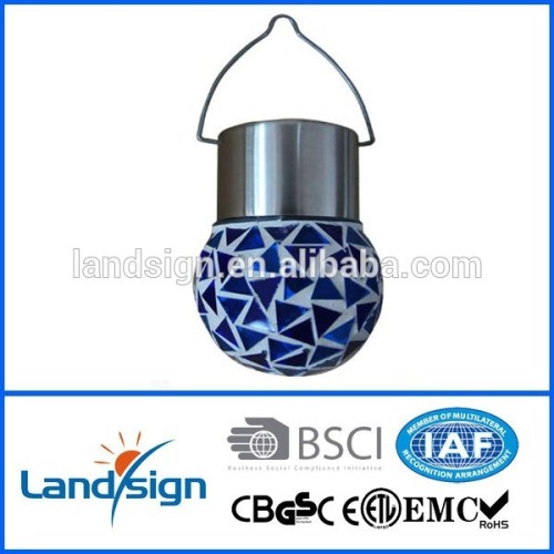 small mosaic solar lantern