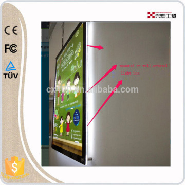 wall mounted system A2 size crystal led light box