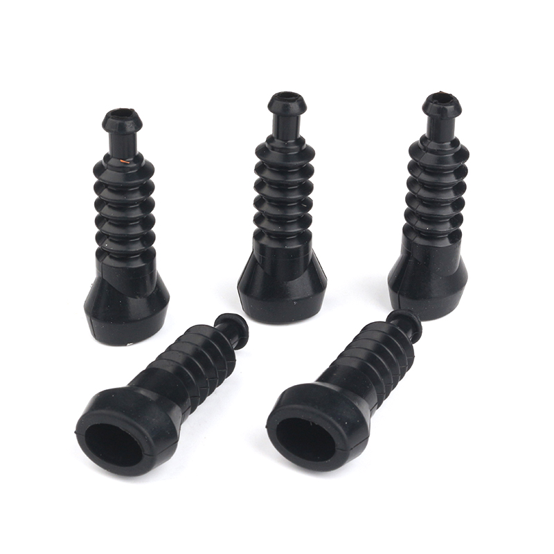 2 Pin Male Female Thread Dust-proof Boot Tail Insulation Sleeve