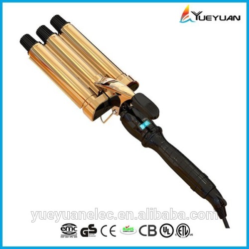 2015 New disign professional Electric LCD display Ceramic hair curler magic salon hair curler automatic hair curler