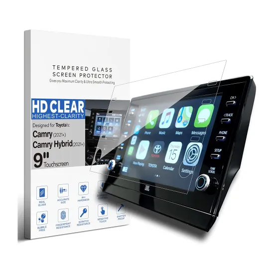 Car Glass Screen Protectors for Toyota Camry, Corolla, and Highlander
