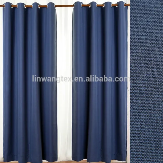 100% polyester cationic line like blackout fabric for home and hotel use