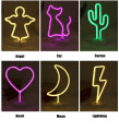 Cute Cactus Neon Sign Lamp Signs