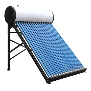 Compact Pressurized Vacuum Glass Tubes for Solar Water Heaters