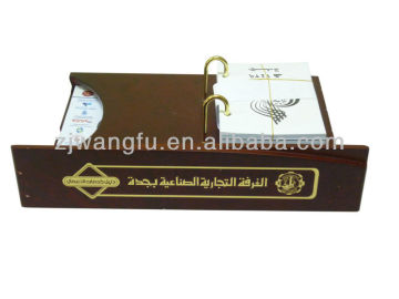 2013 new wood desk calendar stand