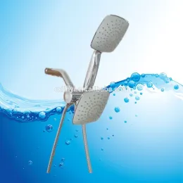 China custom size wholesale High Quality three ways rain shower head, flexible shower head extension