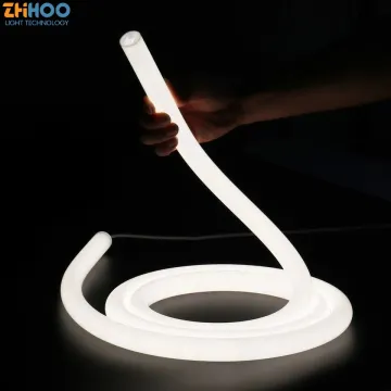 Customizable 22mm Flexible Neon Round Light Signs in 3000K, 4000K, 5000K, and 6000K: Decoracion Acrylic Neon Lights with Custom Logo Option