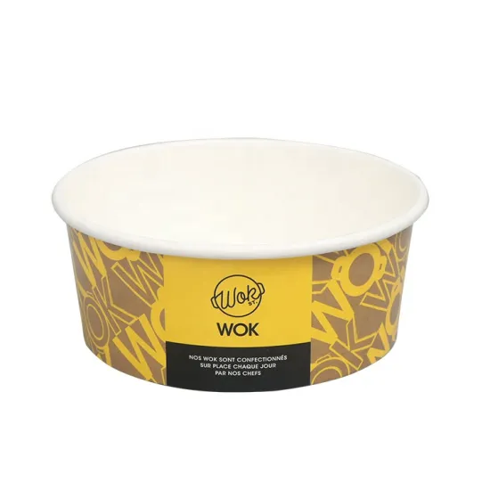 Disposable Food Paper Bowls: 14oz, 16oz, 22oz Soup Bowls