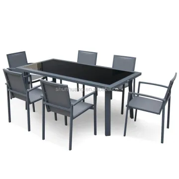 High-Quality Waterproof Outdoor Furniture Chair and Garden Dining Sets - Aluminum Chairs