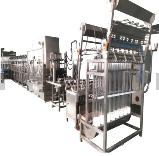 Elastic laces continuous dyeing machine with steam heating
