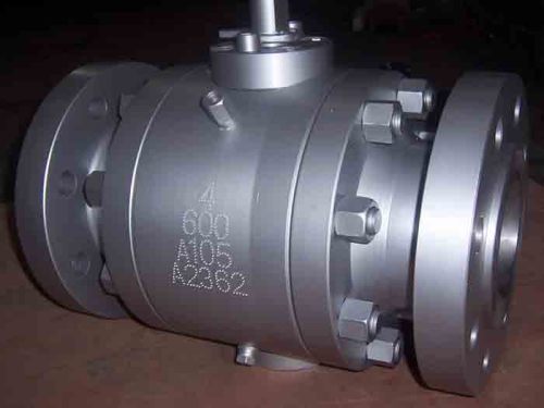 trunnion-mounted ball valve