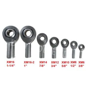 Chromoly Steel Male and Female Rod End Joints - Ball Bearings and Heim Joints