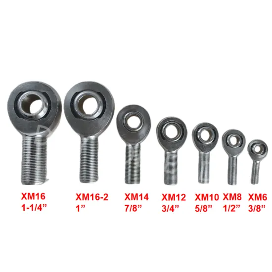 Chromoly Steel Male and Female Rod End Joints - Ball Bearings and Heim Joints