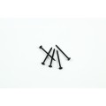 M3.5x16mm rosca fina parafuso de drywall preto