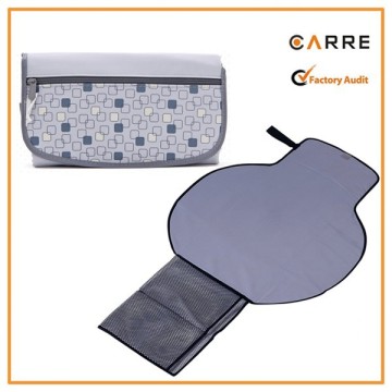 fold and go portable fabric travel baby diaper changing station