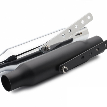 Motorefit 30CM Stainless Steel Exhaust Pipe for Cafer Racer