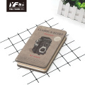 Custom retro & classic style metal cover notebook hardcover diary