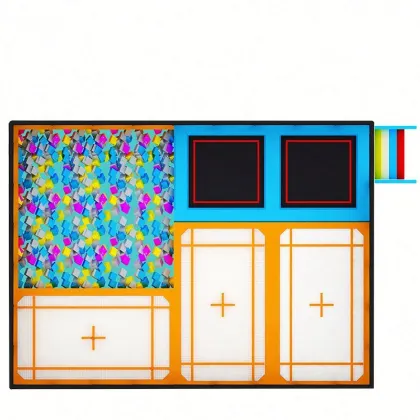 Kids Jumping Toys: Fitness Bed Jump Board Trampoline
