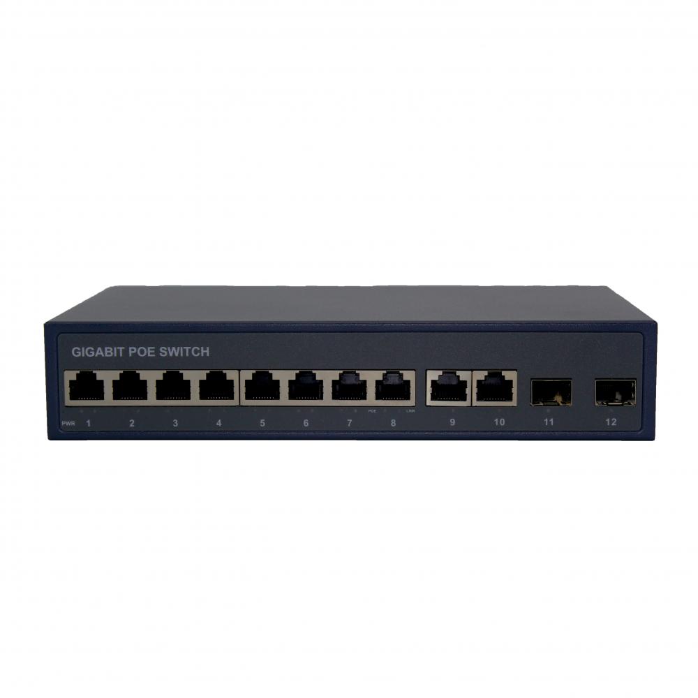 2sfp poe. POE Switch 8. Rotek RS-2208ge-POE.