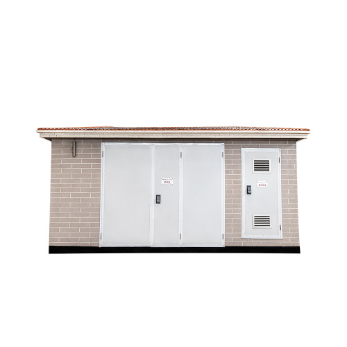 High and low voltage prefabricated substations