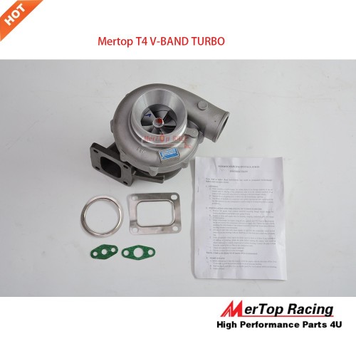 Mertop UPGRADE T4 V-BAND RACING TURBINE TURBO TURBOCHARGER V BAND .0.68 AR 58 TRIM 420+HP