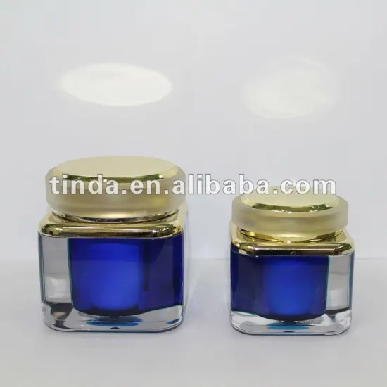 Square Cosmetic Acrylic Jar