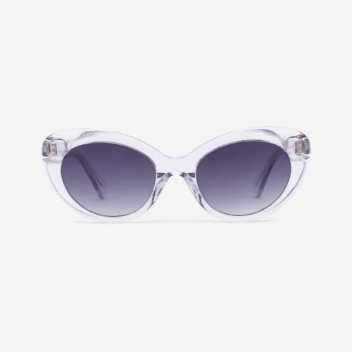 Cambered Cat Eye Acetate Women's Sunglasses