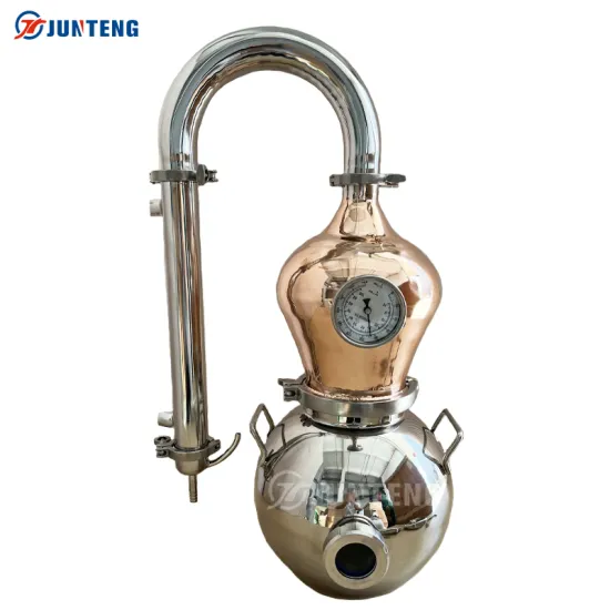 Copper Distillery Still Kit: Complete Reflux Still and Thumper for Moonshine Production
